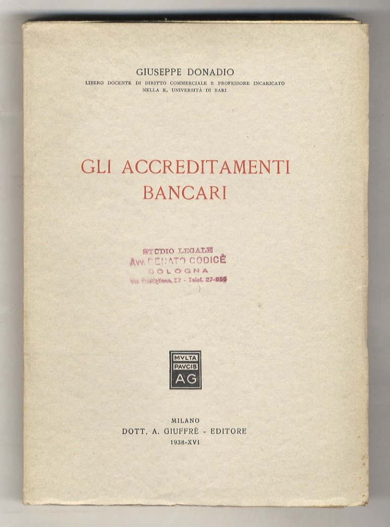 Gli accreditamenti bancari.