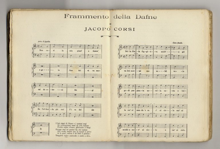 Gli albori del melodramma. Volume I: introduzione [- volume II: …