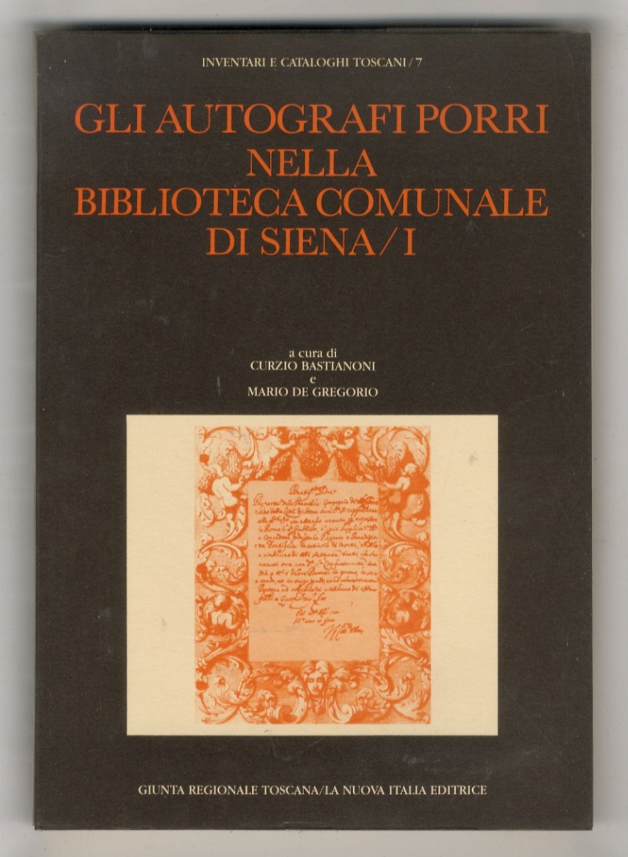 Gli autografi Porri della Biblioteca Comunale di Siena. catalogo. (1.1 …