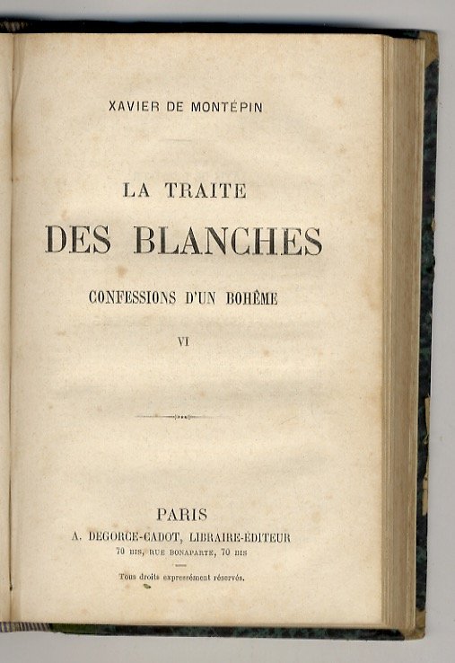 Gli uccelli notturni. Seguito alla Fatalità.! Volume Primo. (Unito:) La …