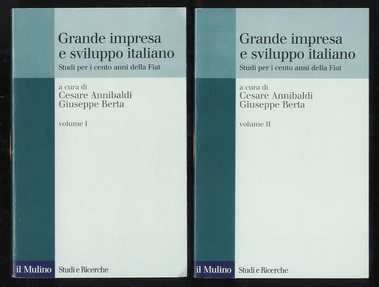 Grande impresa e sviluppo italiano. Volume primo [- volume secondo].