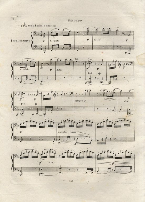 Grandes Variations à quatre mains pour le Piano Forte. Sur …