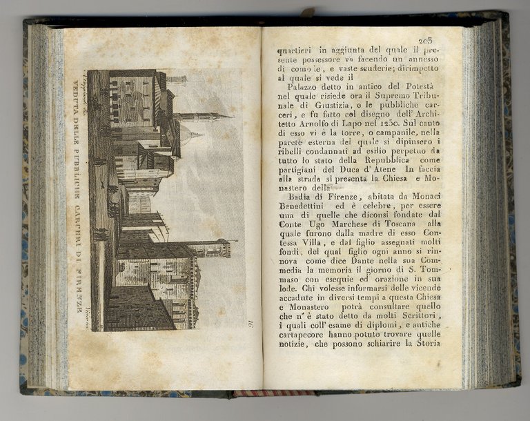 GUIDA di Firenze ed altre città principali della Toscana. Arricchita …
