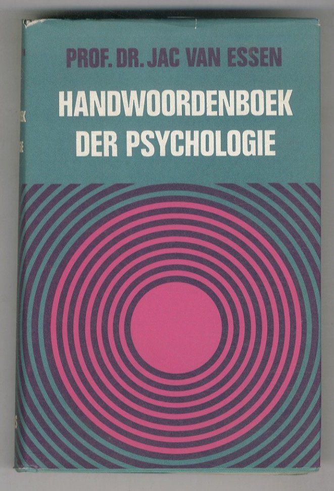 Handwoordenboek der Psychologie. Derde herziene en uitgebreide druck.