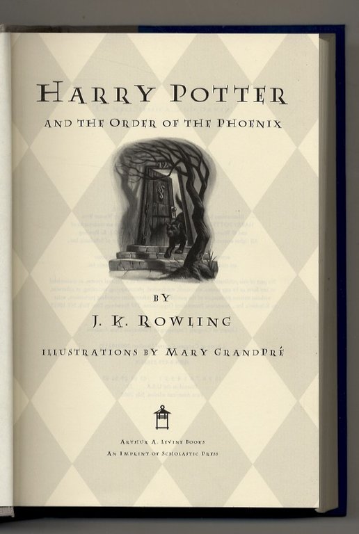 Harry Potter and the Order of the Phoenix. [.] Illustrations …