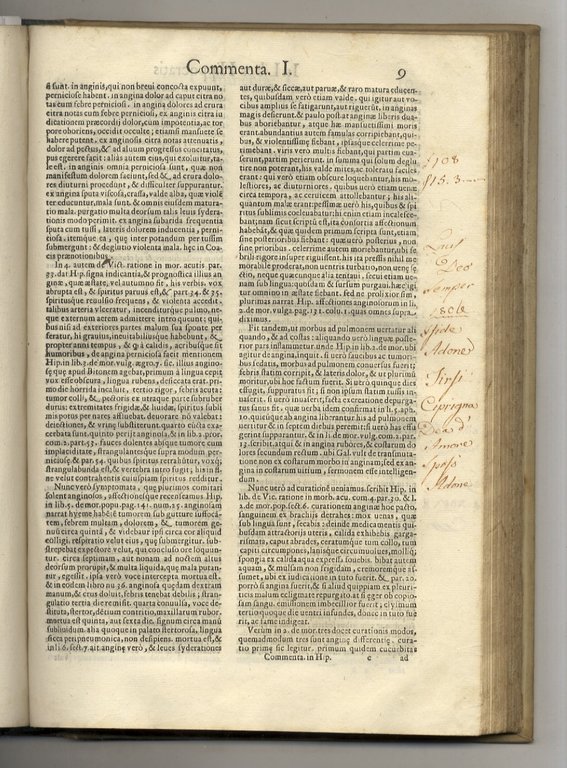 Hippocratis Coi medicorum omnium facile principis Opera, quibus addimus Commentaria …