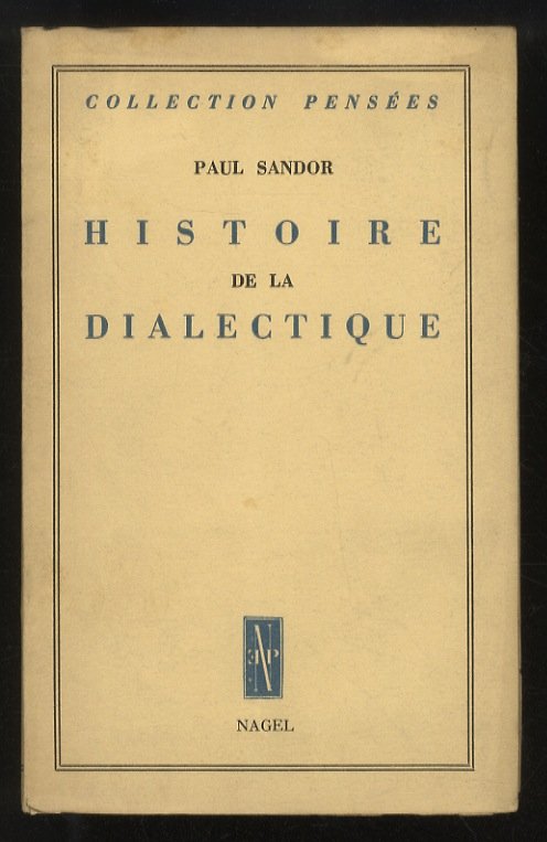 Histoire de la dialectique.