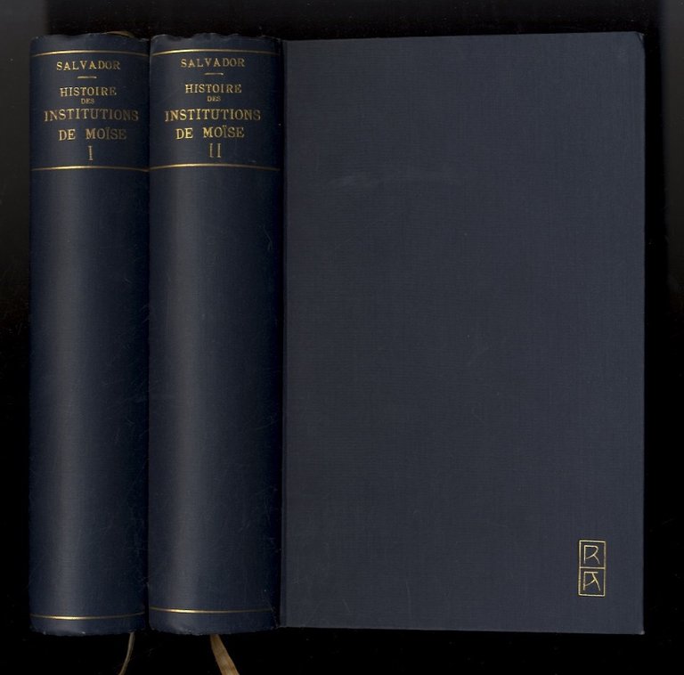 Histoire des Institutions de Moïse et du peuple hébreu. 3ème …