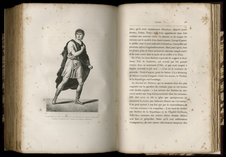 Histoire du Costume au Theatre. Depuis les origines du theatre …