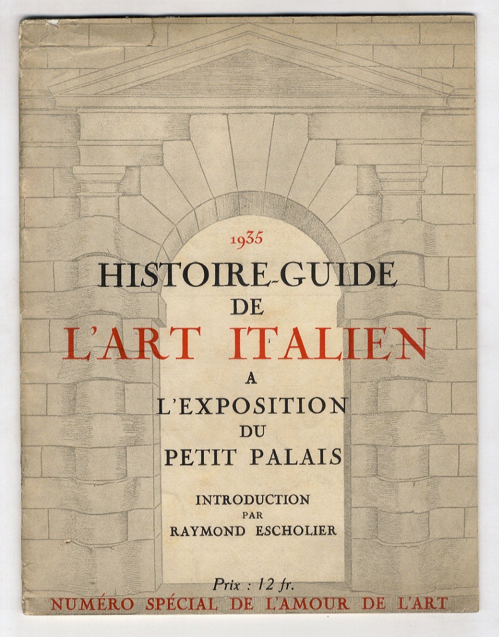 Histoire-guide de l'Art Italien à l'Exposition du Petit Palais. Numéro …