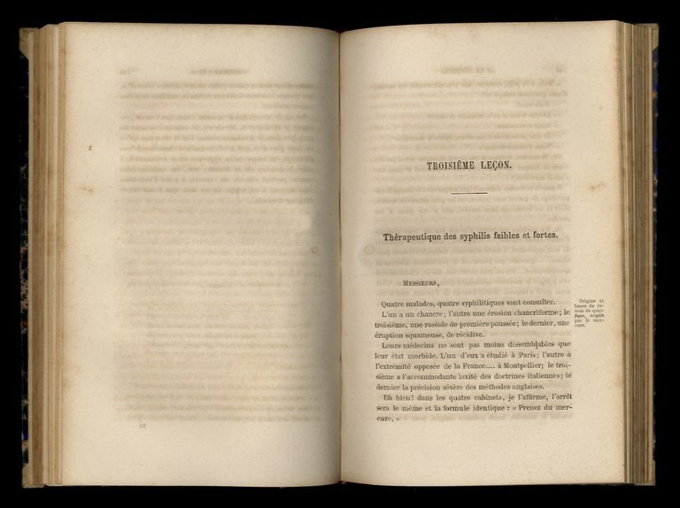 Histoire naturelle de la Syphilis.Leçons professées a l'école pratique de …
