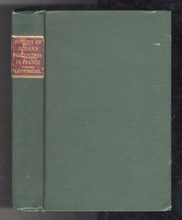 History of Modern Philosophy in France. With portraits of the …