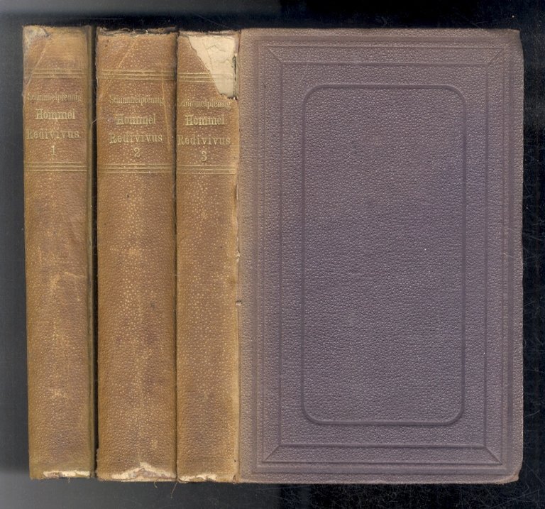 Hommel Redivivus. Oder Nachweisung der bei den vorzüglichsten älteren und …