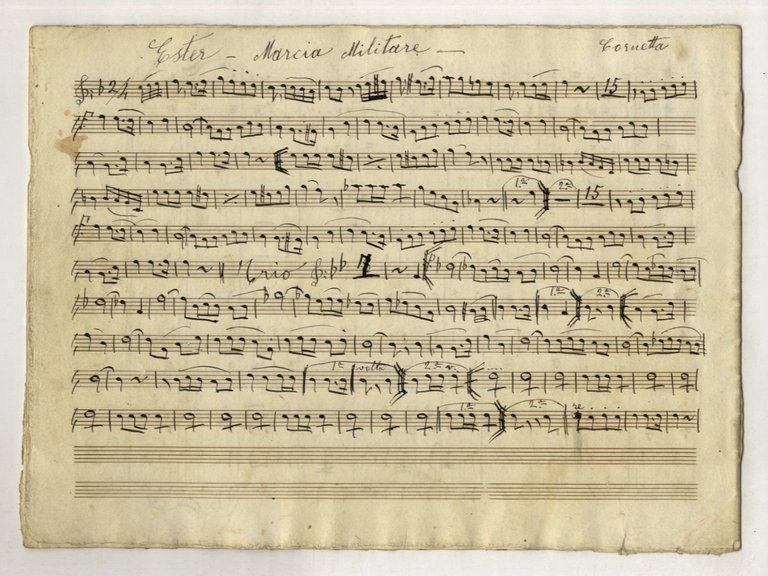 I bersaglieri italiani. Galoppo. Del maestro Luigi Musso [per banda].