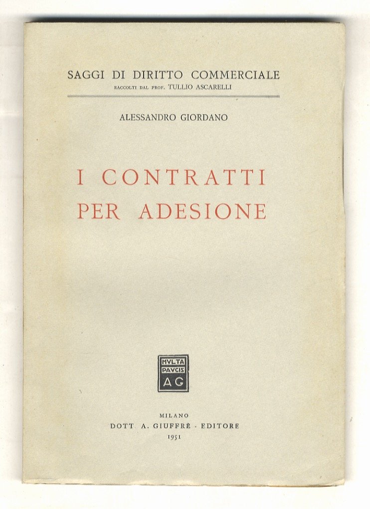 I contratti per adesione.