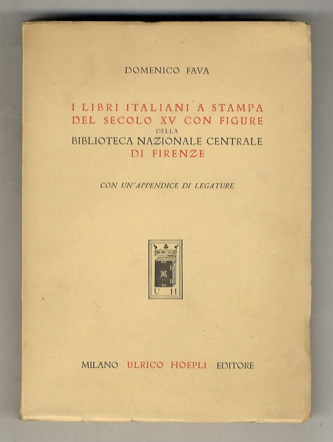 I libri italiani a stampa del secolo XV con figure …