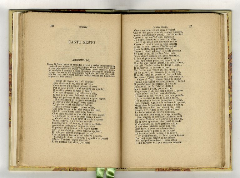 I Lusiadi. Poema di Luigi Camoens. Traduzione di A. Nervi. | Immagine Gallery 2