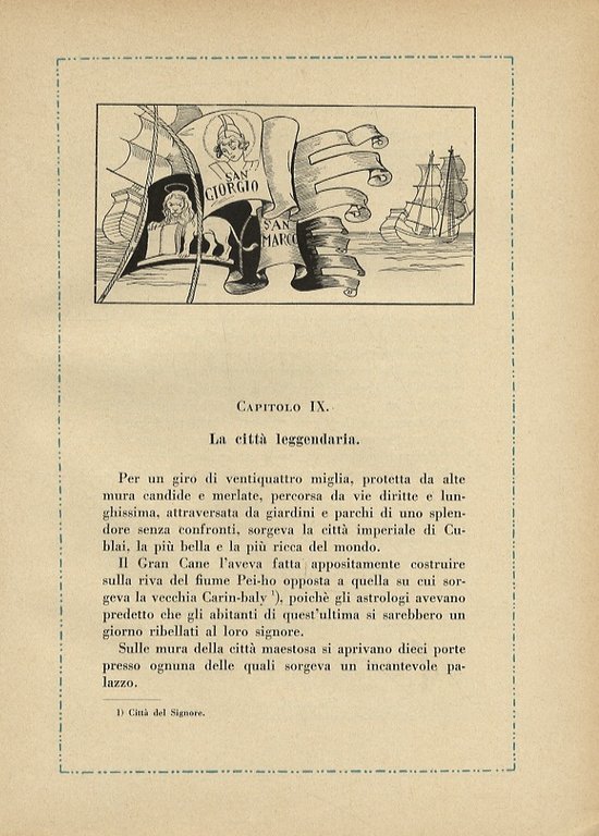 I meravigliosi viaggi di Marco Polo.