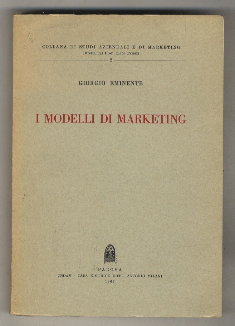I modelli di marketing.