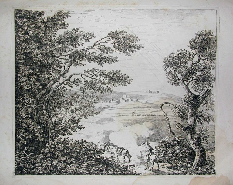 I paesi di Gaspare Pussino, dipinti a tempera nel Palazzo … | Immagine Gallery 2