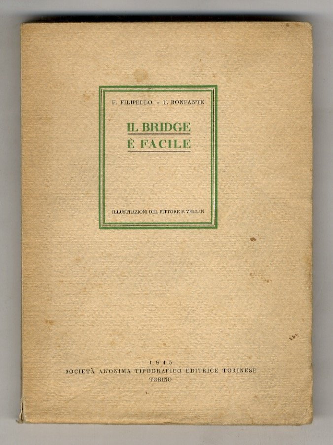 Il bridge è facile. Illustrazioni del pittore F. Vellan.