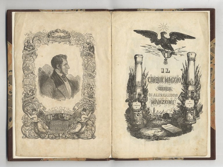 Il Cinque Maggio. Ode di Alessandro Manzoni.
