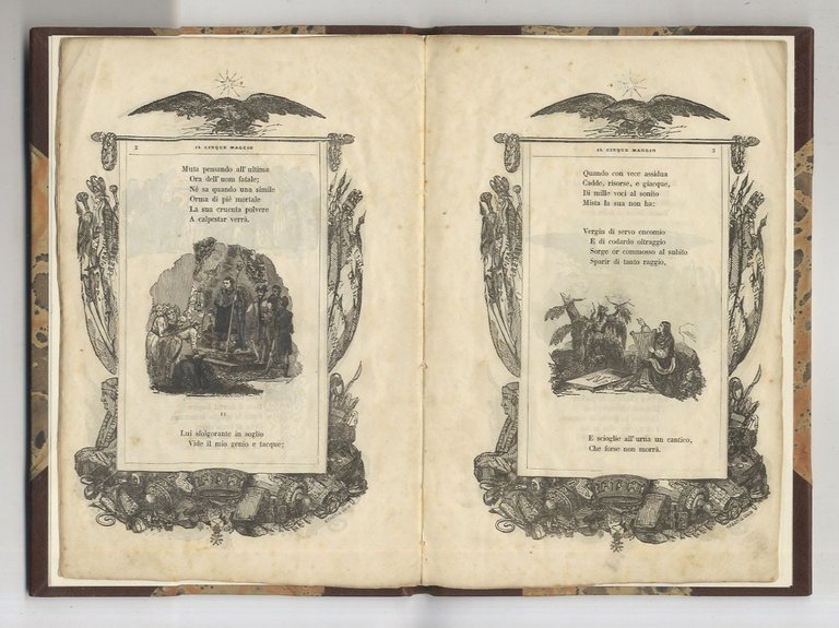 Il Cinque Maggio. Ode di Alessandro Manzoni.