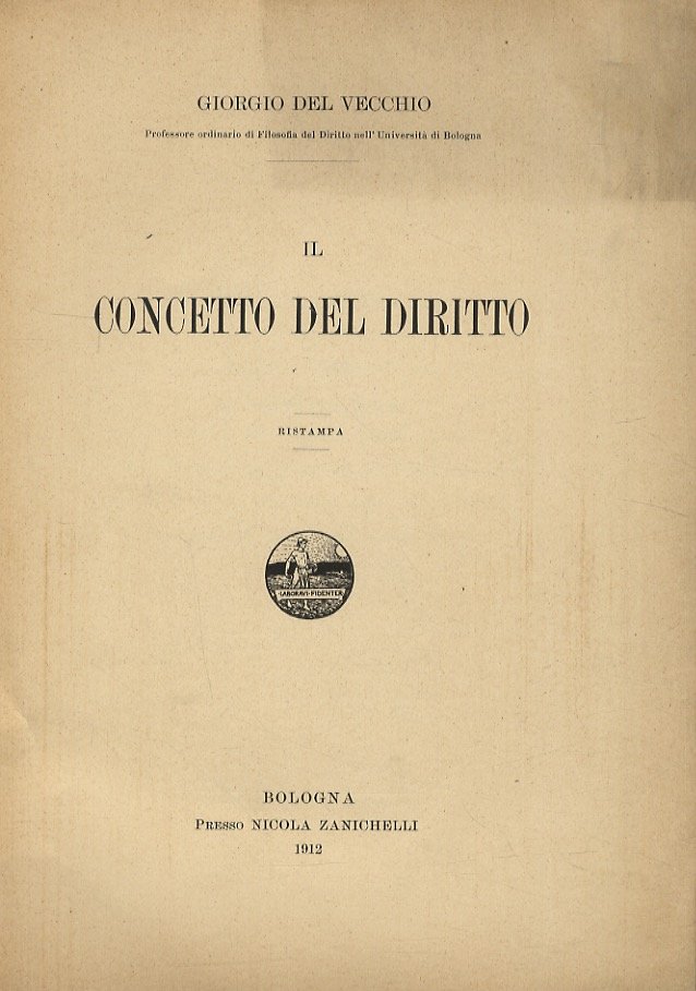 Il concetto del diritto.