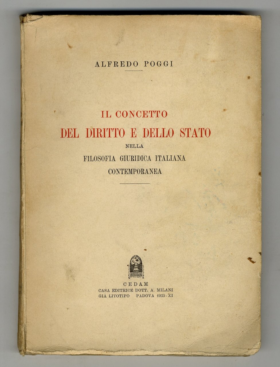 Il concetto del diritto e dello Stato nella filosofia giuridica …