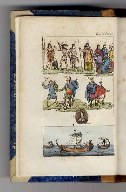 Il costume degli abitanti delle Isole Britanniche. Descritto dal professore …