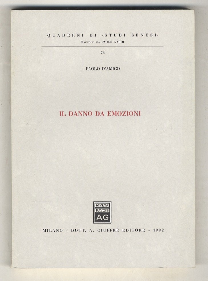 Il danno da emozioni. | Immagine principale