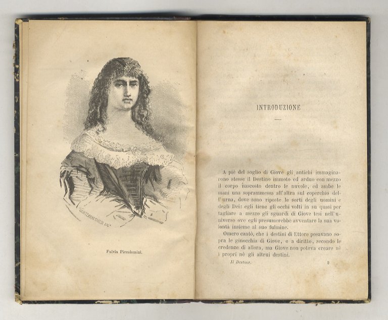 Il destino. Romanzo di F.D. Guerrazzi. Prima edizione. Con 14 …