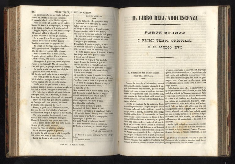Il libro dell'adolescenza. Sesta edizione con giunte e correzioni.