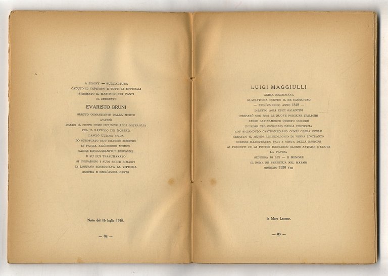 Il Libro delle Epigrafi. (Edizione integrale con note).