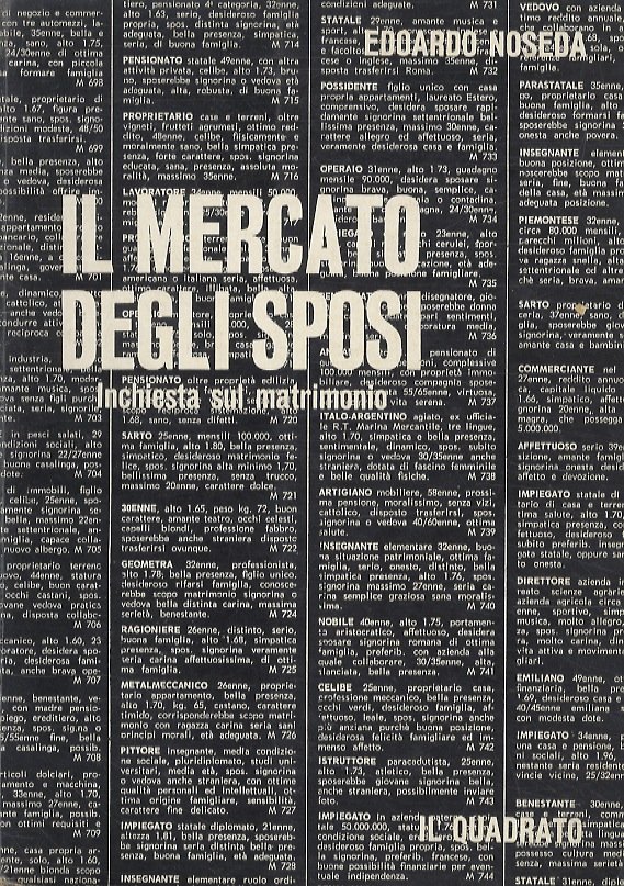 Il Mercato degli Sposi. Inchiesta sul matrimonio.