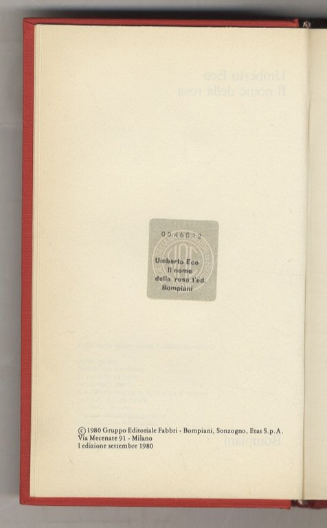 Il nome della rosa. | Immagine Gallery 4