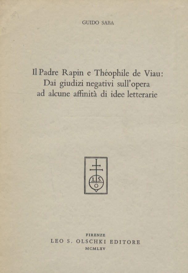 Il padre Rapin e Théophile de Viau: Dai giudizi negativi … | Immagine principale