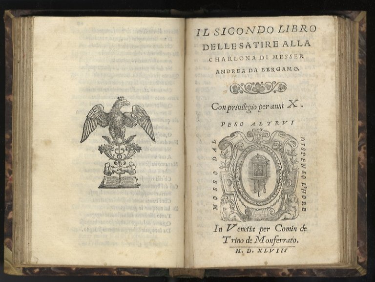 Il primo e secondo libro delle satire alla carlona di …