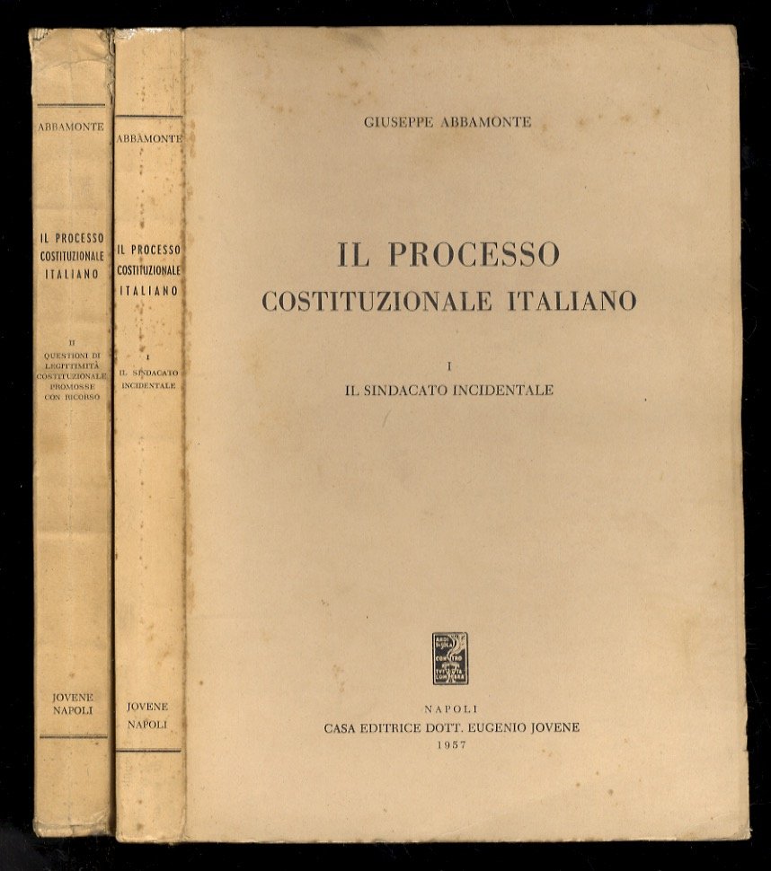 Il processo costituzionale italiano: Il sindacato incidentale - Questioni di … | Immagine principale