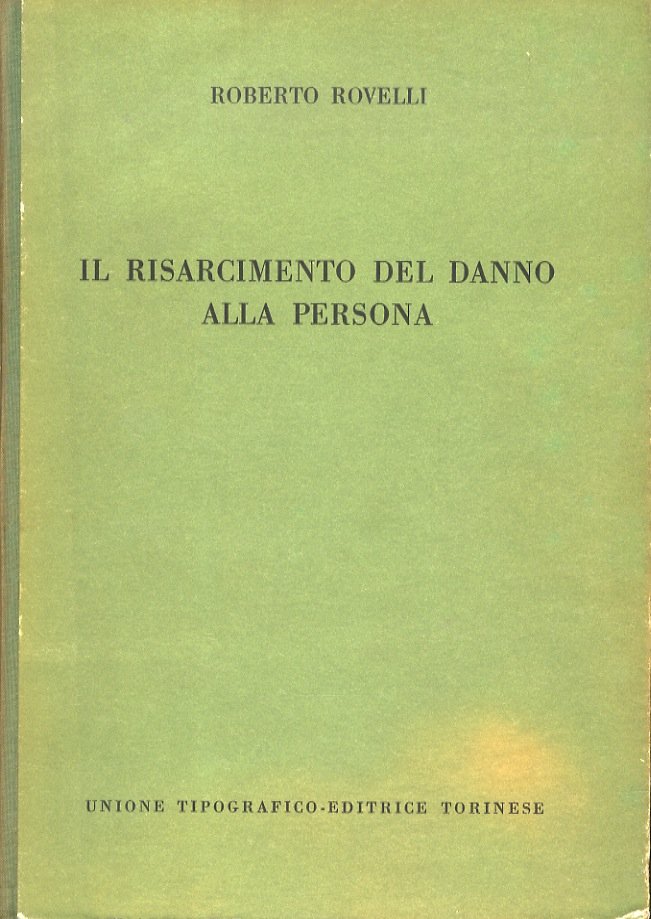 Il risarcimento del danno alla persona. | Immagine principale