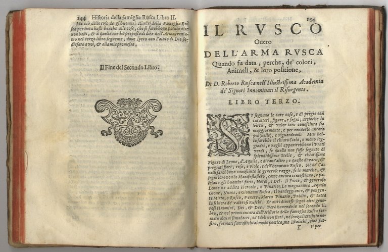 [Il Rusco, overo dell'historia della famiglia Rusca libri tre. Descritti …