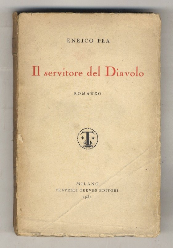Il servitore del Diavolo. Romanzo.
