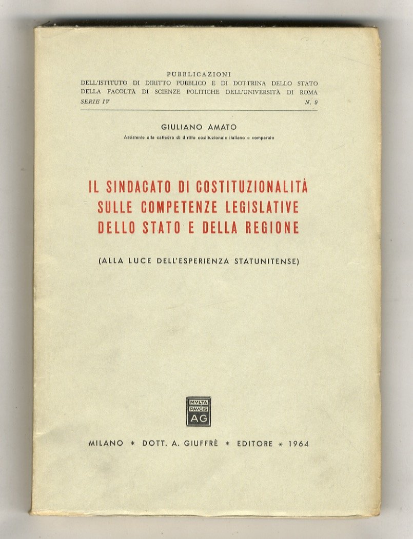 Il sindacato di costituzionalità sulle competenze legislative dello Stato e …