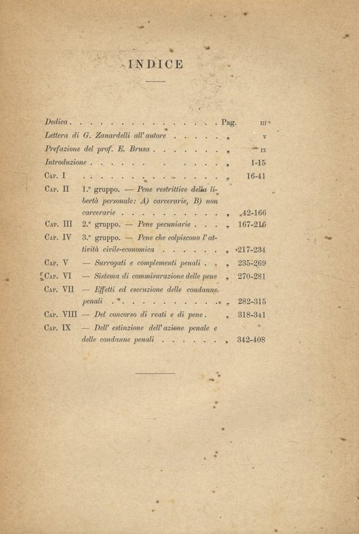 Il sistema delle pene nel codice italiano. Con prefazione del …