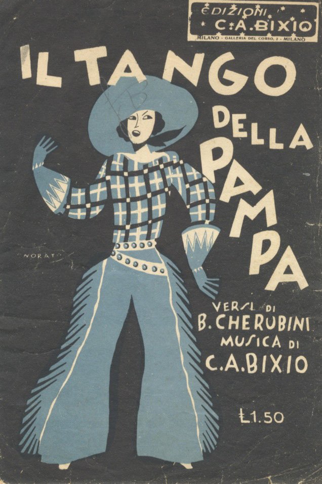 Il tango della pampa. Versi di B. Cherubini. Musica di …