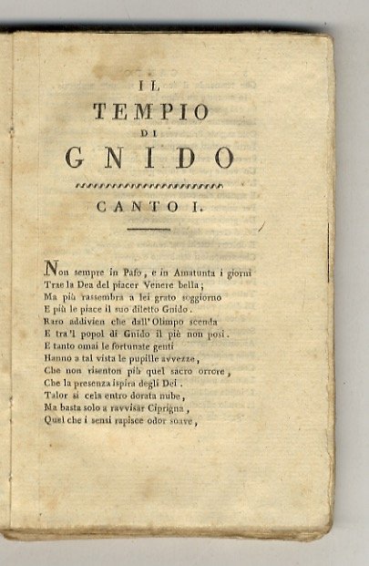 Il tempio di Gnido di Montesquieu trasportato in versi italiani …