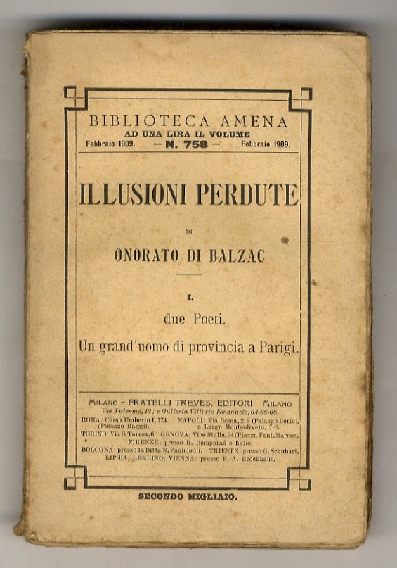 Illusioni perdute. 1: I due poeti, Un grand'uomo di provincia …