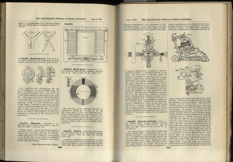 Illustrated (The) Official Journal. (Patents). Registered as a Newspaper. Contents: …