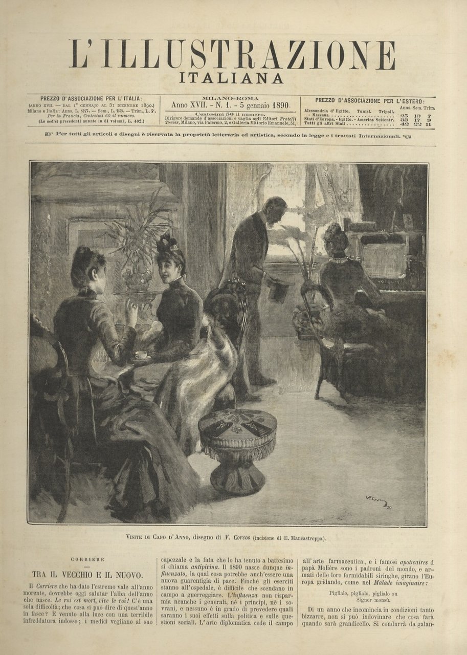 ILLUSTRAZIONE (L') Italiana. Rivista settimanale degli avvenimenti e personaggi contemporanei … | Immagine principale