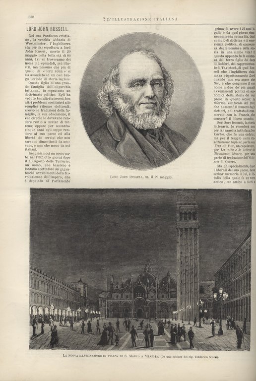 ILLUSTRAZIONE (L') Italiana. Rivista settimanale degli avvenimenti e personaggi contemporanei …
